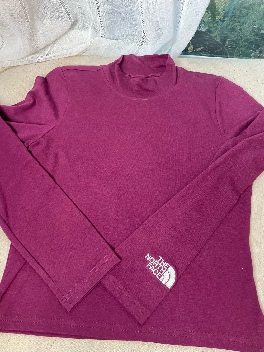 The North Face Women's Plum Mock Neck Long Sleeve Top